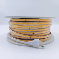 Ruban LED COB sans driver 296 LED/m IP67 200-240V, flexible, découpable, 10mm, rouleau de 100m, 3000K/4000K/6000K, CRI80, 10W/m