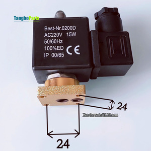 Accessoires pour <span class=keywords><strong>machine</strong></span> à <span class=keywords><strong>expresso</strong></span>, électrovanne de type normalement ouvert Best-Nr.0200D AC220V 15W pour <span class=keywords><strong>machine</strong></span> à café, compresseur d'air - Product Image 3