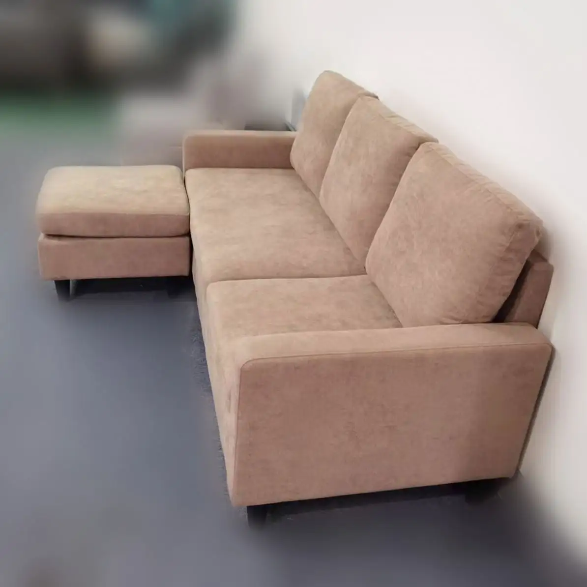 Moda estilo europeu clássico tecido canto sofá casa sofá sofá barato sofá sentado para mobiliário doméstico