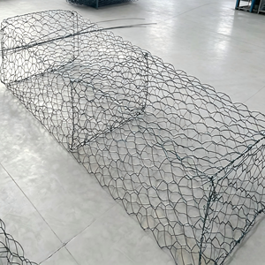 <span class=keywords><strong>Gabion</strong></span> écologique en maille hexagonale en fil de fer galvanisé pour la construction fluviale et la restauration écologique - Product Image 2