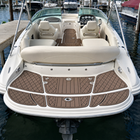 Kit de revêtement en mousse EVA sur mesure pour plateforme de bain et tapis de sol de cockpit de bateau Azure 238 Bowrider 2011