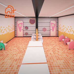 Salle de classe scolaire personnalisée préfabriquée, amovible, isolée, 20 pieds, 40 pieds, moderne, modulaire, <span class=keywords><strong>en</strong></span> acier, conteneur, préscolaire, <span class=keywords><strong>maternelle</strong></span> - Product Image 4