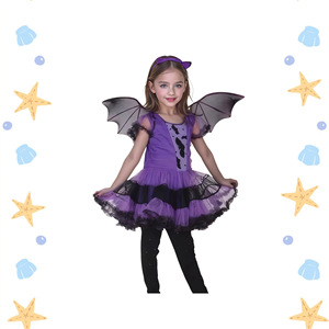 <span class=keywords><strong>Costume</strong></span> di Halloween per Bambini, Travestimento <span class=keywords><strong>da</strong></span> Piccola Pipistrello o Strega, in Poliestere - Product Image 3