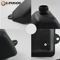 Bidons en plastique de grande capacité pour moto Réservoir d'essence et de carburant pour mini moto Dirt Pocket Bike ATV Quad Go Kart