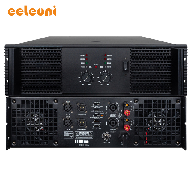 Two Channel 2700W High Power Amplifier Professional Class TD for Stage for Concert  for Big Show for DJ in Strong Power LD-3000