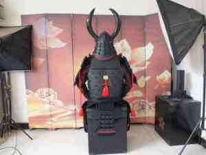 Japanese Samurai armor Halloween Stage Show Ancient Soldier Cosplay <strong>Costume</strong> - Product Image 6