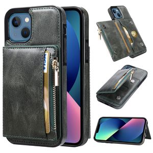 <span class=keywords><strong>Funda</strong></span> de Cuero PU con Cierre de Cremallera Estilo Retro para Teléfono Móvil Max - Product Image 3