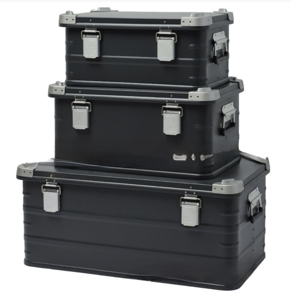 Aluminum Tool Box Outdoor Camping Aluminum Overlanding Boxes Car Roof Boxes Cargo Cases