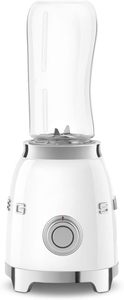 Mixeur personnel de style rétro des années 50 avec bouton rétroéclairé et deux bouteilles sans BPA de 600 ml PBF01WHUS - Product Image 2