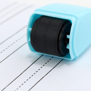 Tampon encreur portable pour écriture manuscrite des enfants, avec lignes de guidage, en caoutchouc, pour enseignants - Product Image 2