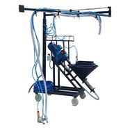 Machine de pulvérisation murale électrique haute pression 1500W, pistolet de pulvérisation sans air en fibre de verre