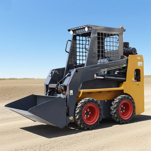 รถตักดีเซลแบบลื่นไถลผลิตจากจีนที่มีช่วงการดำเนินงานที่แข็งแกร่งและส่วนประกอบหลักของเครื่องยนต์ - Product Image 5