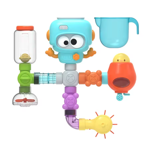 Juguete de Baño DIY para Bebés: Tuberías de Agua Giratorias para Bañera, Juguete de Montaje en Pared para <span class=keywords><strong>la</strong></span> <span class=keywords><strong>Hora</strong></span> <span class=keywords><strong>del</strong></span> Baño - Product Image 2