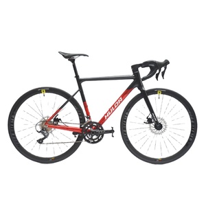 Bicicleta de Carretera HULDA 700C de Aleación de Aluminio con Doble Freno de Disco, Eje Pasante, Cableado Interno Completamente Oculto, 18 Velocidades, Pedal Ordinario - Product Image 2