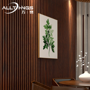 Panel de Revestimiento de Pared WPC Moderno, Impermeable e Ignífugo, para Decoración de Interiores de Hoteles, Villas y Salones, Venta al Por Mayor de Fábrica, 3D - Product Image 5