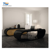 Design moderne acrylique surface solide bureau d'ordinateur bureau exécutif google bureaux
