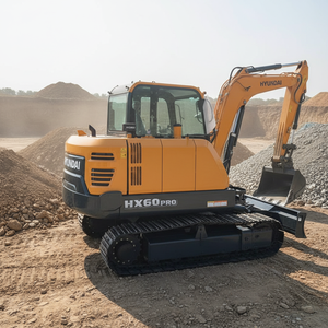 Miniexcavadora HX60pro de 6 Toneladas para Desbroce Forestal y Preparación de Terrenos - Product Image 1