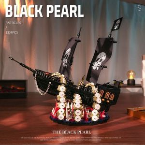 XJD JD143 1334PCS Ensemble de blocs de construction Bateau <span class=keywords><strong>pirate</strong></span> légendaire Modèle MOC Jouet technique en plastique Cadeau moderne pour les fêtes - Product Image 2