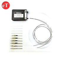 Multiplexeur de Fiber optique WDM, boîte ABS avec 2 canaux, 1260 ~ 1620nm, dispositif de filtre, OADM, Mux, Module CWDM
