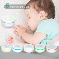 Machine à bruit blanc portable intelligente 85g, batterie 1000mAh, aide au sommeil sans fil, 30 musiques apaisantes pour adultes et bébés, en déplacement