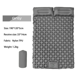 <span class=keywords><strong>Matelas</strong></span> <span class=keywords><strong>de</strong></span> camping double avec oreillers - <span class=keywords><strong>Matelas</strong></span> pneumatique ultraléger en TPU pour la randonnée - Product Image 4