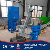 Nouvelle machine à granulés pour l'alimentation des volailles, capacité élevée de 500 kg/h, moteur en cuivre pur, moteur électrique/diesel, garantie 1 an