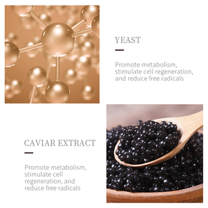 Coffret cadeau de soins de la peau EBUG, soin hydratant et éclaircissant au caviar et à la levure - Product Image 4