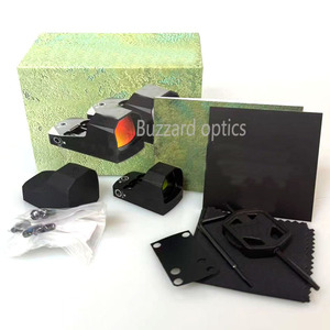 Mirino Red Dot Tattico Compatto, Punto Verde/Rosso <span class=keywords><strong>1x16</strong></span>, Mirino Red Dot Resistente con Regolazione Automatica della Luminosità. - Product Image 2