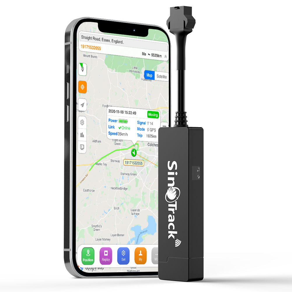 Sino Track Automotive Verwendung ST-901A Fahrzeug GPS-Systeme Geo Zaun Alarm GPS-Tracking-Gerät mit eingebauter Batterie