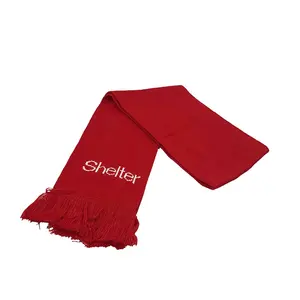 China factory high quality personalized sports soccer fan scarf