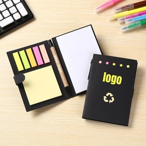 Bloc-notes autocollants en papier kraft écologique personnalisés pour la publicité et les entreprises - Product Image 1