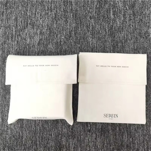 Chuanghua Organic Cotton <b>Envelope</b> Bag Custom Logo Muslin Dust Pouch for <b>Gifts</b> Printed Logo - Product Image 4