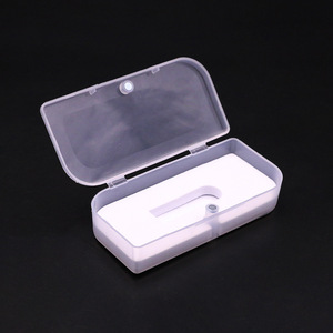 Trong suốt từ lật Bìa USB <span class=keywords><strong>Flash</strong></span> Drive PP hộp nhựa bao bì hộp đồ trang sức nhựa lưu trữ hộp - Product Image 1
