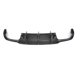 Difusor de Parachoques Trasero para <span class=keywords><strong>Mercedes</strong></span>-<span class=keywords><strong>Benz</strong></span> <span class=keywords><strong>Clase</strong></span> <span class=keywords><strong>C</strong></span> W204 C63 AMG C300 Sport Sedán <span class=keywords><strong>Coupé</strong></span> 2012-2014 Fibra de Carbono / FRP - Product Image 4