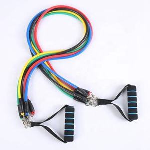 <span class=keywords><strong>ONESTAR</strong></span> SPORTS – ensemble de tubes de résistance élastiques en Latex, exercice de Yoga personnalisé, 11 pièces - Product Image 6