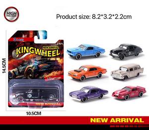 Mini Carros Deportivos de Rápido y Furioso a Escala 1/64, Miniaturas de Aleación, Auto de Carreras de Juguete Fundido a Presión con Conjunto de Pista para Niños - Product Image 6