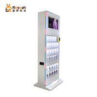 Localisateur de boîte à grille de petite taille, boîte de rangement pouvant prendre en charge les figurines de jeu vidéo, machine à vendre pour les produits large portée