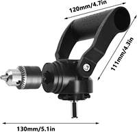 Adaptateur de mandrin multifonctionnel à angle droit de 90 degrés pour perceuse, accessoire générique pour perceuse à angle droit