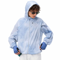 Veste de pluie de randonnée personnalisée, veste de course légère, veste de sport en nylon légère pour l'extérieur, protection solaire pour hommes