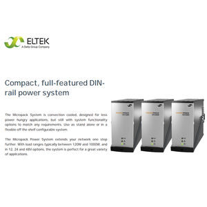 Module redresseur Eltek <span class=keywords><strong>Micropack</strong></span> 12V/120W 24V/240W WOR 48V/250W CC (241120.300 241120.200 241120.100) - Product Image 2