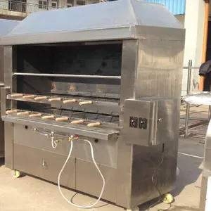 Desain baru oven panggangan ayam panggang berputar kompor ayam panggang