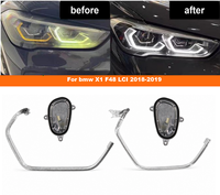 DRL Acrylrohr-Streifen für BMW X1 F48 F49 LCI 2018-2019 LED-Scheinwerfer Tagfahrlicht-Modul