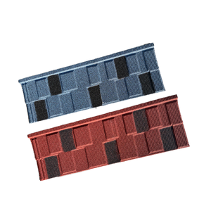 Teja Metálica Corrugada Negra y Blanca con Recubrimiento de Piedra, Resistente al Calor, al Fuego, al Viento y a los Rayos UV, con Garantía de por Vida, al Mejor Precio - Product Image 1