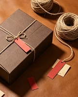 Boîte d'emballage de chocolat DIY en carton kraft ondulé biodégradable et recyclable, impression quadricolore, découpe et gaufrage, Saint-Valentin