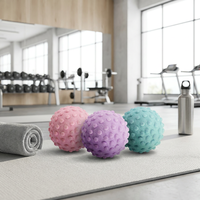 Masseur Fascia en Silicone Écologique de Qualité Alimentaire pour Soulagement Musculaire Plantaire, Yoga, Fitness, Libération des Tissus Profonds, Cou et Taille