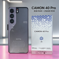 Smartphone Android débloqué Camon 40 Pro 5G à succès, 16 Go + 1 To de stockage, double carte SIM, version globale 2K