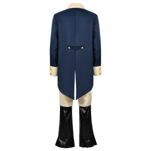 <span class=keywords><strong>Disfraz</strong></span> de Cosplay del Presidente Estadounidense George Washington para el Musical Hamilton, Uniforme <span class=keywords><strong>Militar</strong></span> Vintage, Trajes para Hombre - Product Image 3