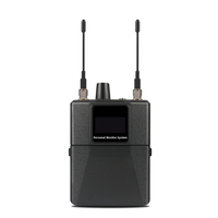 Système de monitoring intra-auriculaire sans fil professionnel de haute qualité PSM300 avec microphone à condensateur stéréo UHF longue portée en métal pour