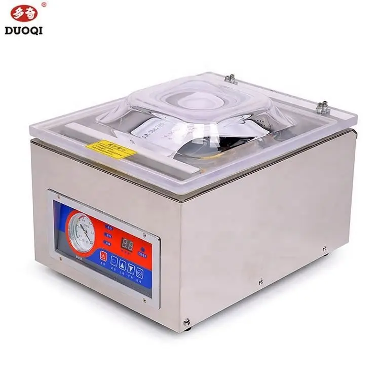 DZ-260C Automatic commercial storage food saver single chamber vacuum sealer fruit and vegetable vacuum packing machine