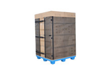 Solution personnalisée de filetage de palettes imperméable - Protection de cargaison réutilisable pour la logistique par temps pluvieux |   TechCycle